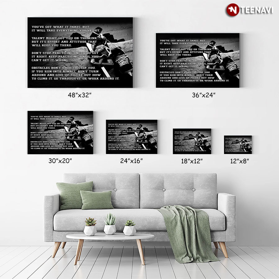 Vintage Hockey Youve Got What It Takes But It Will Take Everything Youve Got