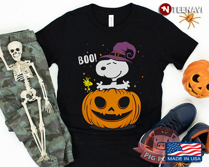 Halloween Boo Snoopy T-Shirt