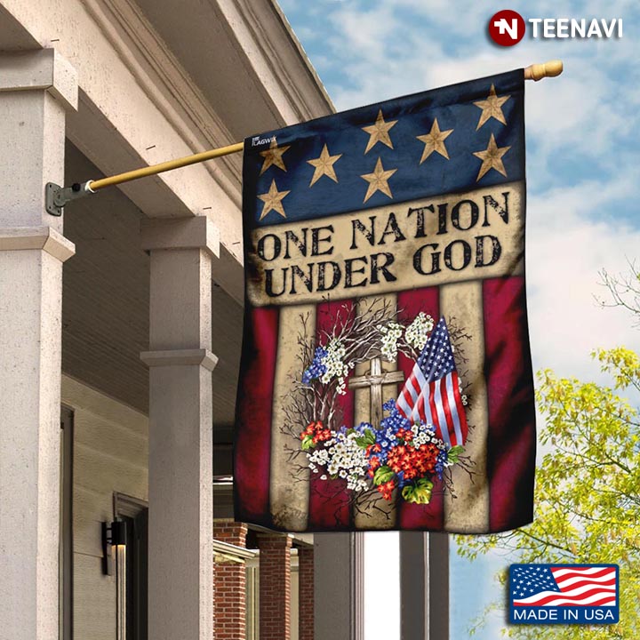 One Nation Under God V3 Garden Flag