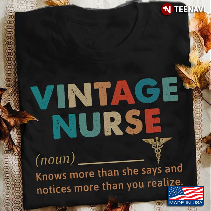 Vintage Nurse Knows More Than She Says And Notices More Than You Realize
