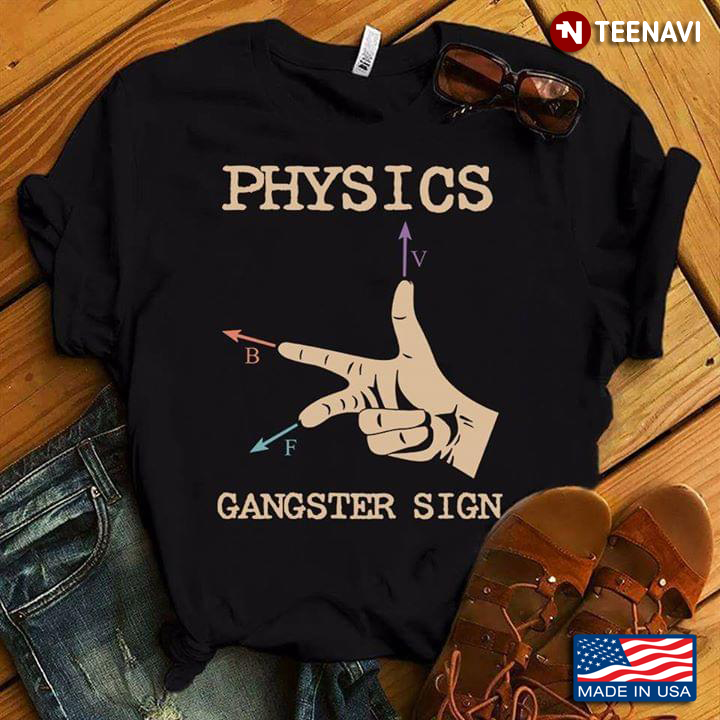Right Hand Rule Physics Gangster Sign