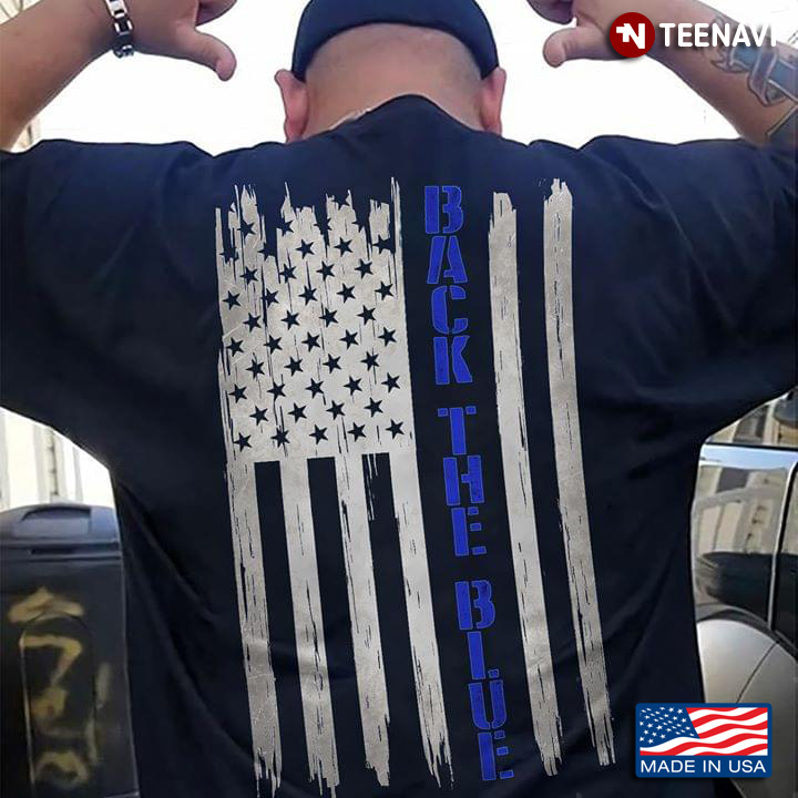 Back The Blue Mix In Basic Color American Flag