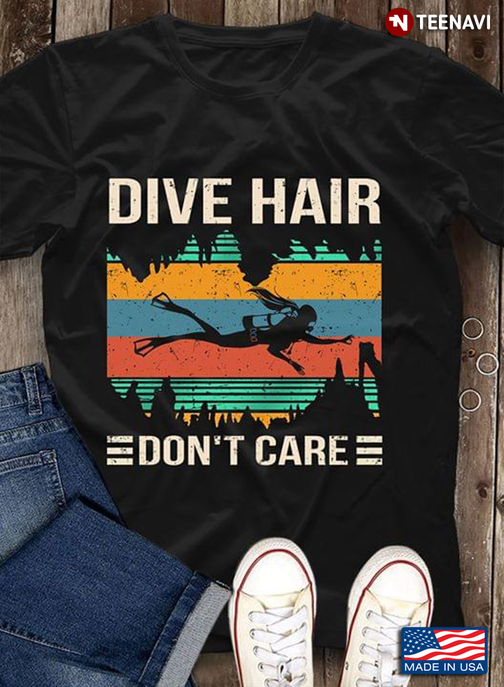 Dive Hair Don’t Care Scuba Diving