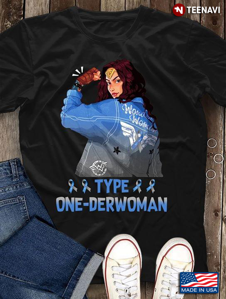 Type One Derwoman Wonder Woman Multiple Sclerosis Awareness