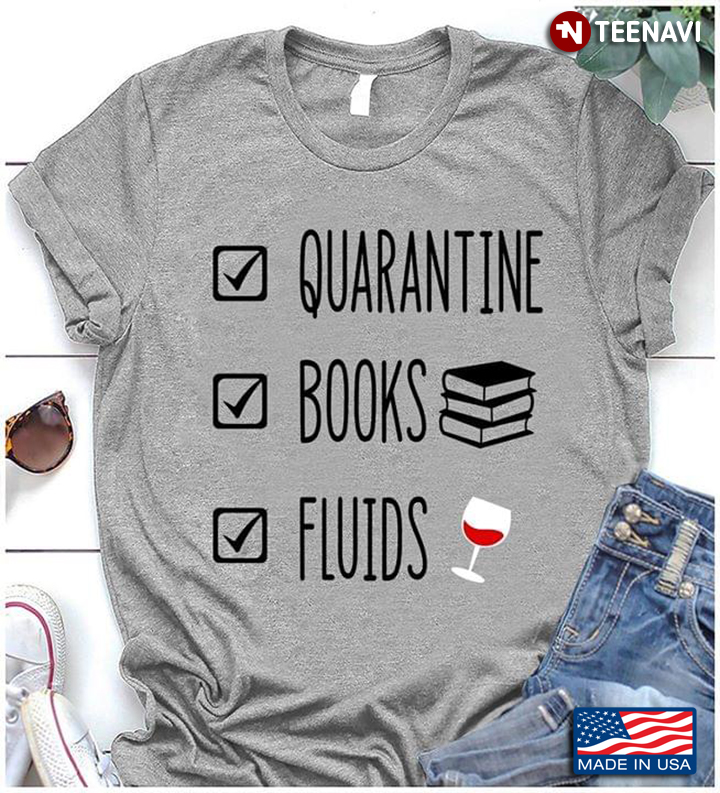 Quarantine Books Fluids Checklist