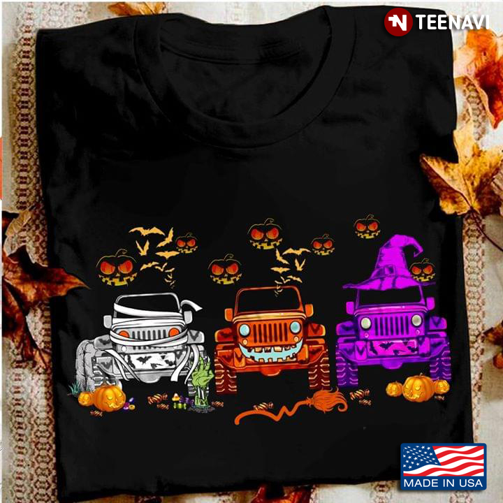 Jeep Witch Halloween T-Shirt