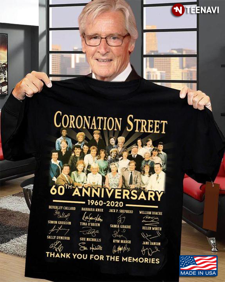 Coronation Street 60th Anniversary 1960-2020 Thank You For The Memories