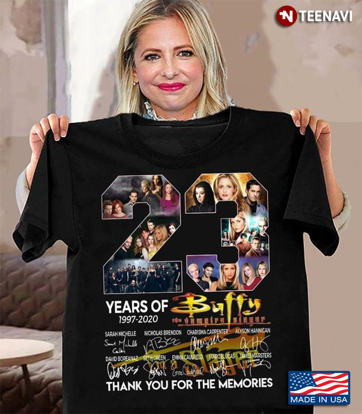 23 Years Of Buffy The Vampire Slayer Thank You For The Memories Halloween
