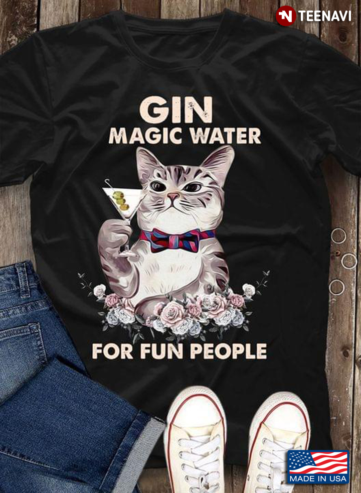Cat Gin Magic Water For Fun People