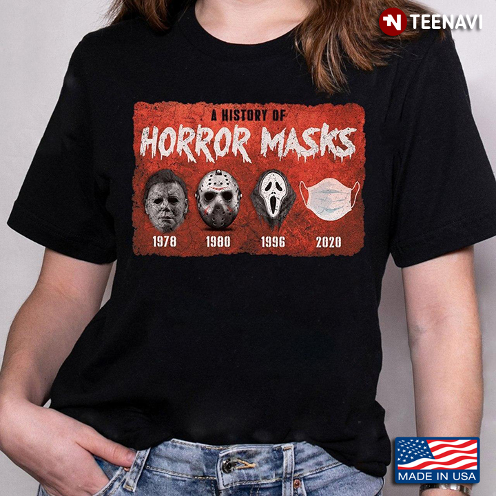 A History Of Horror Masks Michael Myers 1978 Jason Voorhees 1980 Ghostface 1996 Facemask 2020