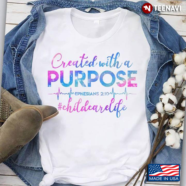 Created With A Purpose #Childcarelife White Version