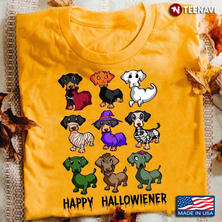 Dachshund Dog Happy Halloween