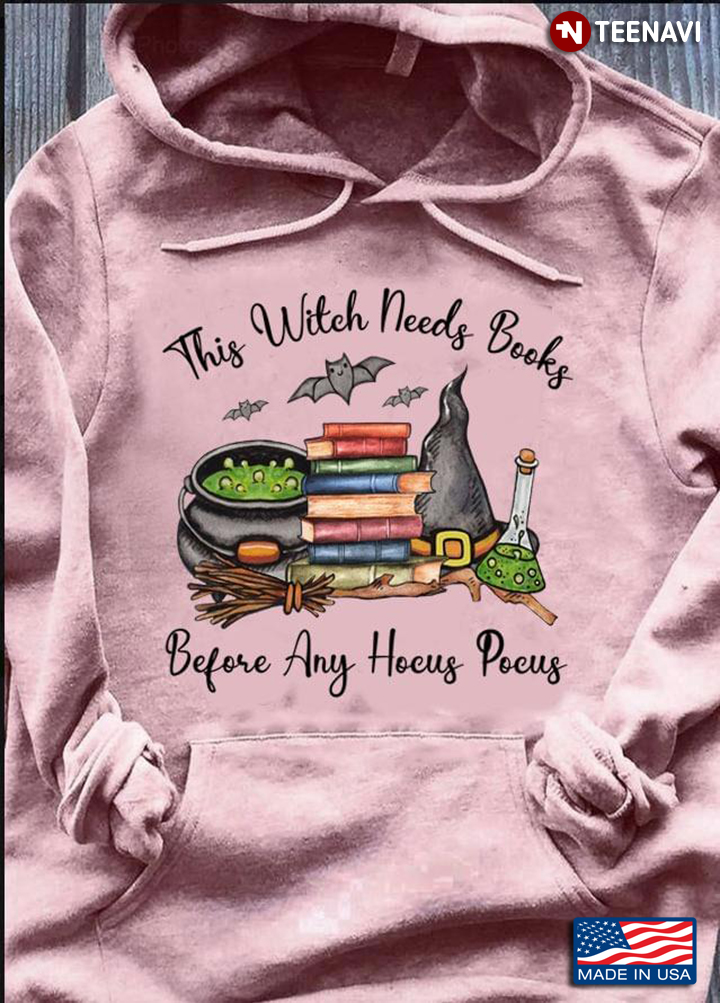 This Witch Needs Books Before Any Hocus Pocus Halloween