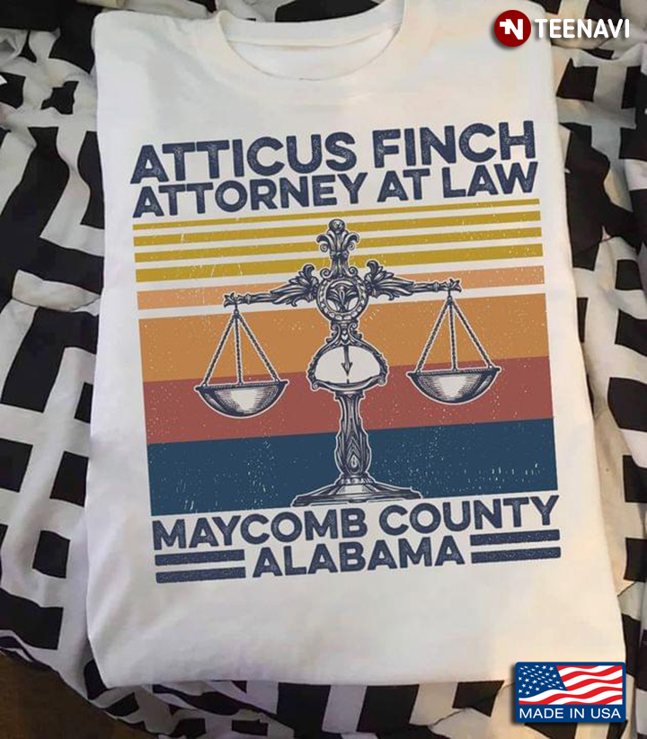 Atticus Finch Attoney At Law Maycomb County Alabama