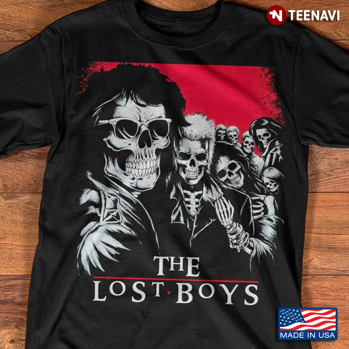 Skeleton The Lost Boy Halloween T-Shirt