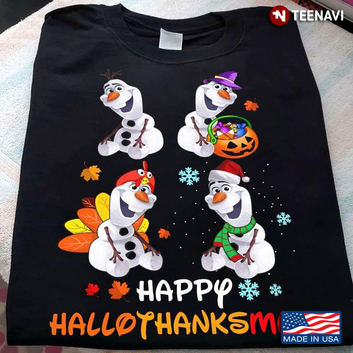 Olaf Frozen Happy Hallothankmas Halloween Thanksgiving Christmas