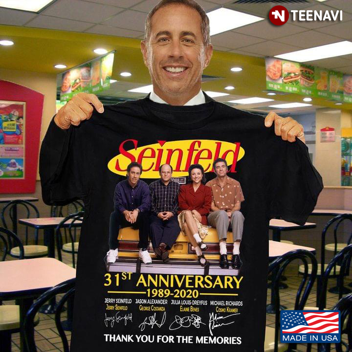 Seinfeld 31st Anniversary 1989-2020  Character Signatures Thank You For The Memories