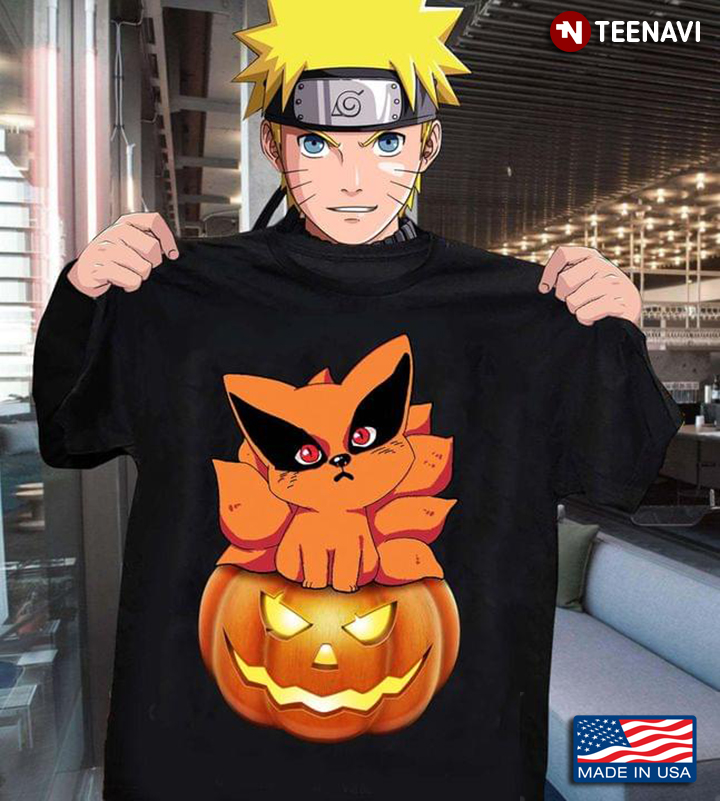 Baby Kurama Naruto On Pumpkin Halloween