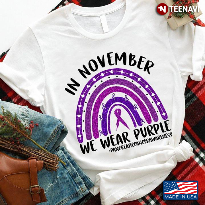 In November We  Wear Purple #Pancreaticcancerawareness