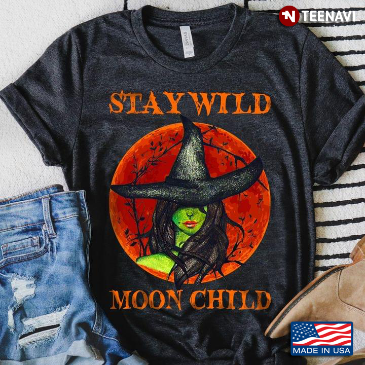 Halloween Witch Stay Wild Moon Child