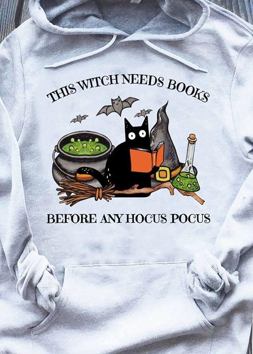 This Witch Needs Books Before Any Hocus Pocus Halloween