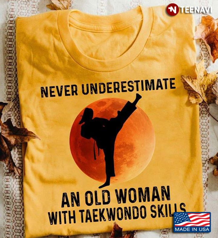 Never Underestimate An Old Woman With Taekwondo Skills