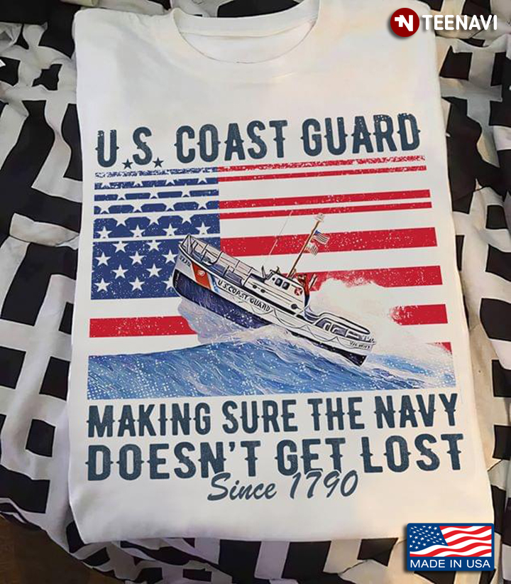 U.S Coast Guard Making Sure The Navy Doesn't Get Lost Since 1790