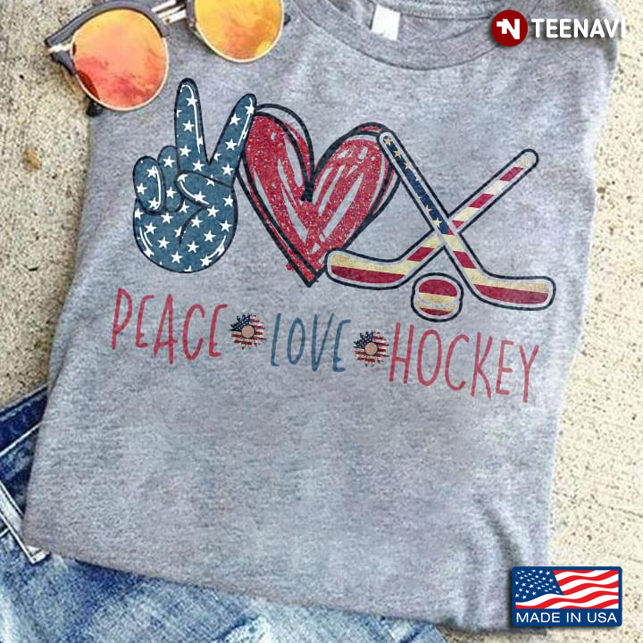 Peace Love Hockey New Version