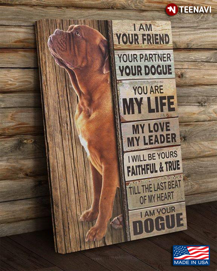 Cool Dogue I Am Your Friend Your Partner Your Dogue You Are My Life My Love My Leader