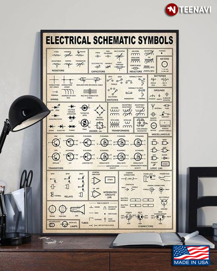 Vintage Electrical Schematic Symbols