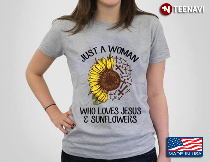 Sunflowers And Cross Just A Woman Who Loves Jesus And Sunflowers