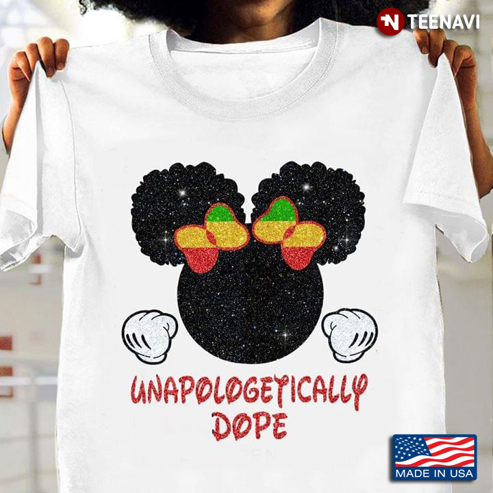 Black Minnie Mouse Unapologetically Dope