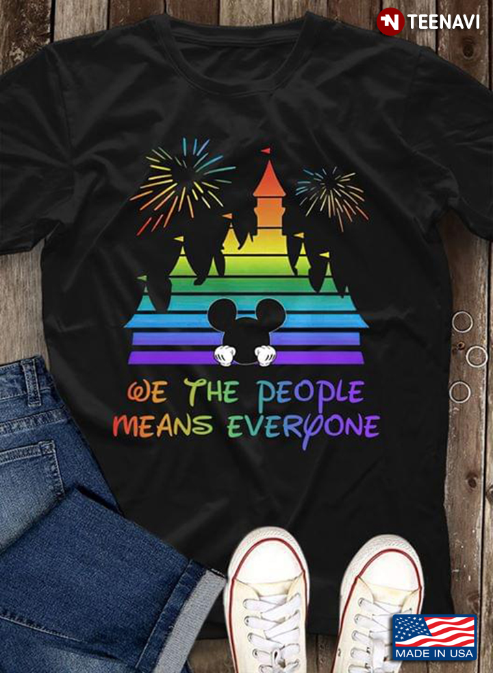 Disney Mickey Mouse We The People Means Everyone
