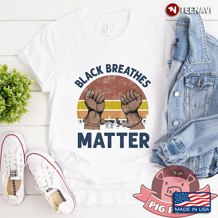 Black Breathes Matter New Style Vintage