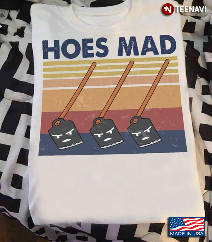 Hoes Mad Meme Vintage T-Shirt - TeeNavi