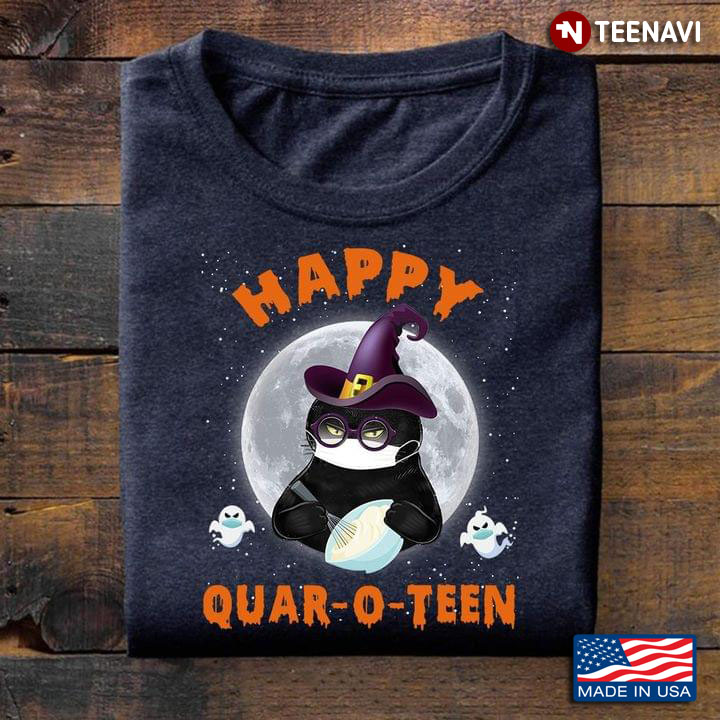 Happy Quar- O - Teen Halloween Cat
