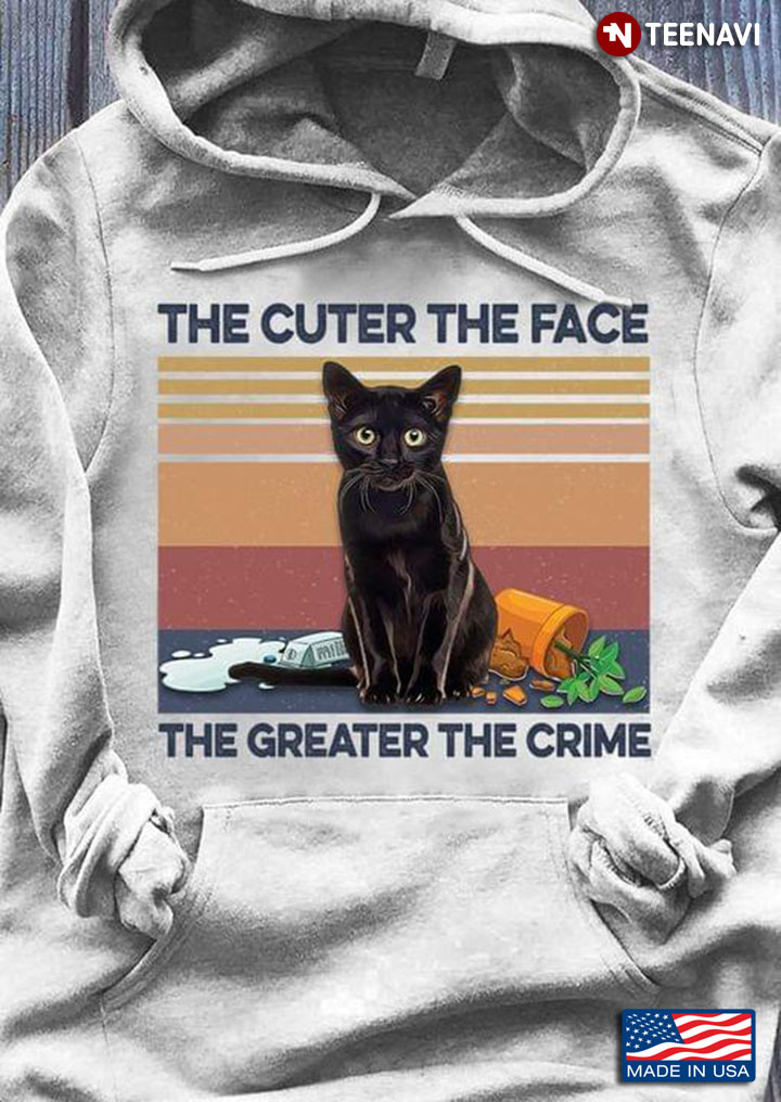 The Cuter The Face The Greater The Crime Black Cat