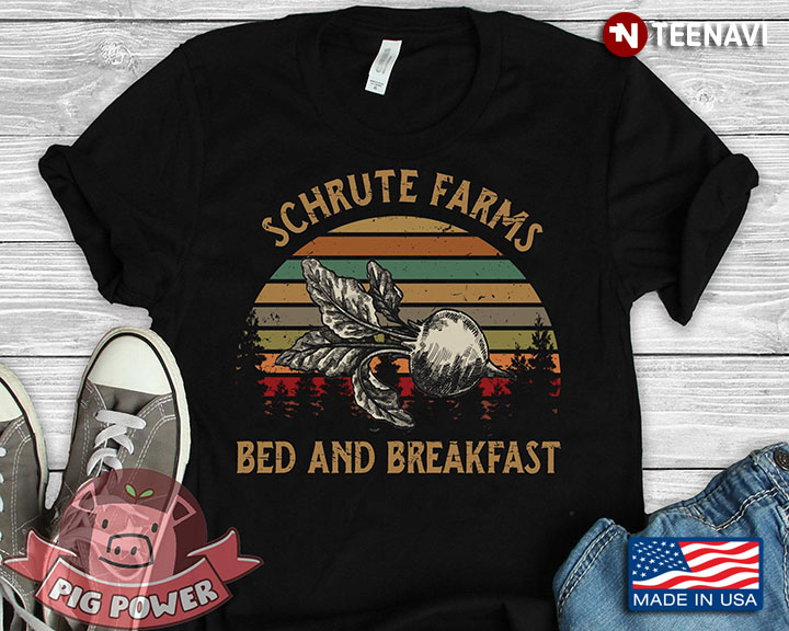 Schrute Farms Bed And Breakfast Vintage Beet Dwight New Design