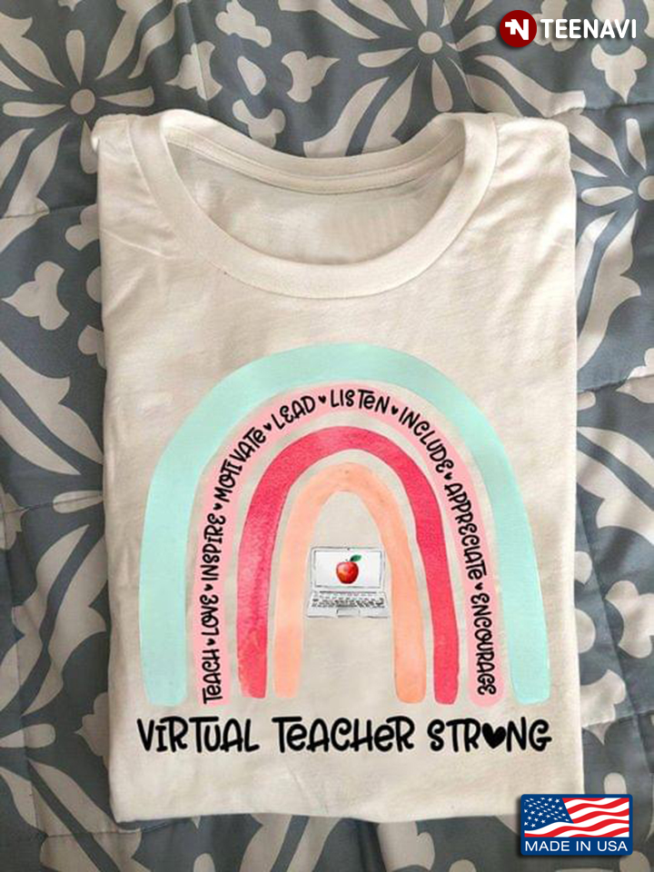 Virtual Teacher Strong Teach Love Inspire Listen