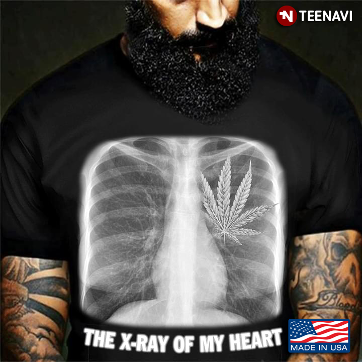 The X-Ray Of My Heart Weed Leaf
