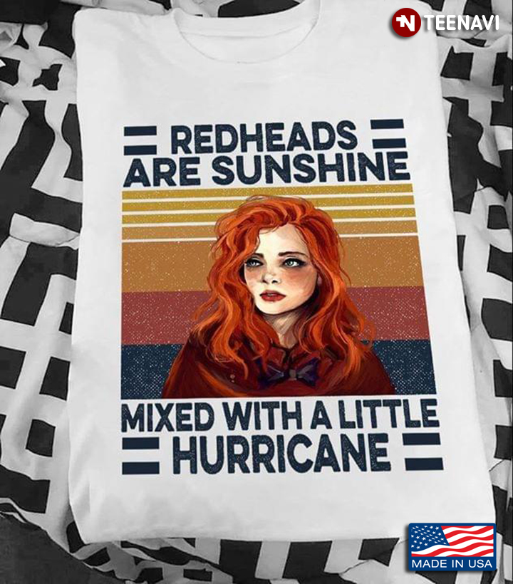 Redheads Are  Sunshine Mixed With A Little  Hurricane Vintage
