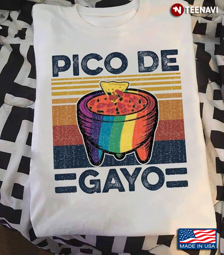 Pico De Gayo LGBT Vintage