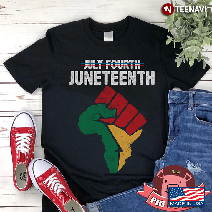 Not July Fourth Juneteenth 1865 African American