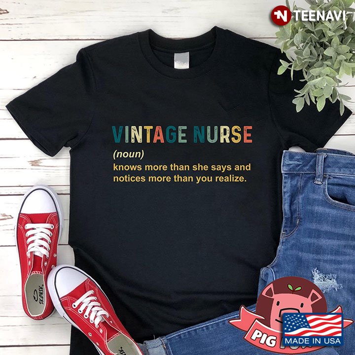 Vintage Nurse Knows More Than She Say And Notices More Than You Realize