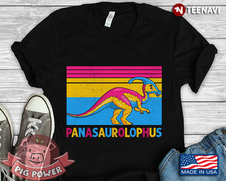 Colorful Panasaurolophus