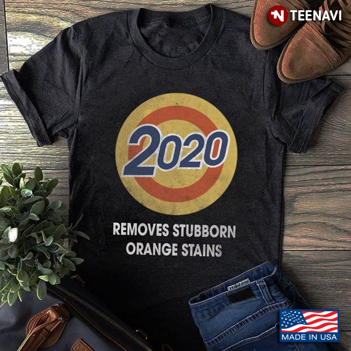 Vote 2020 Removes Stubborn Orange Stains Tide Brand