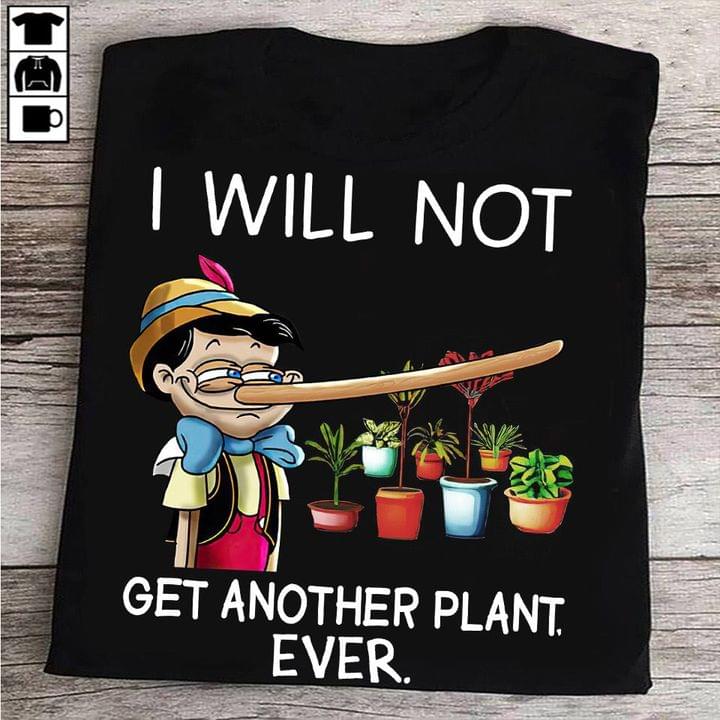 Pinocchio I Will Not Get Another Plant Ever