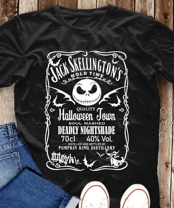 Jack Daniel's Jack Skellington's Mold Time Quality Halloween Town Soul Mashed Deadly Nightshade
