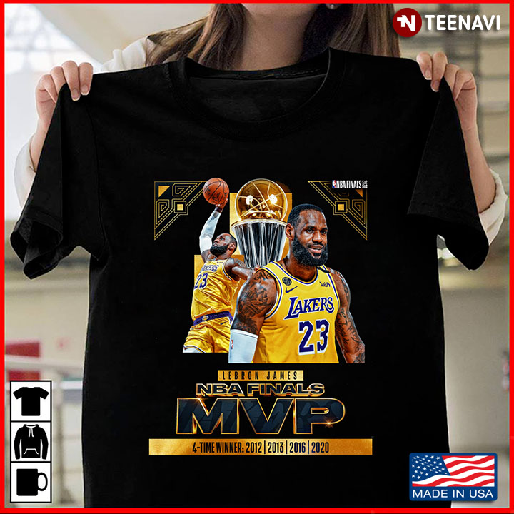 LeBron James NBA Finals MVP 4-Time Winner