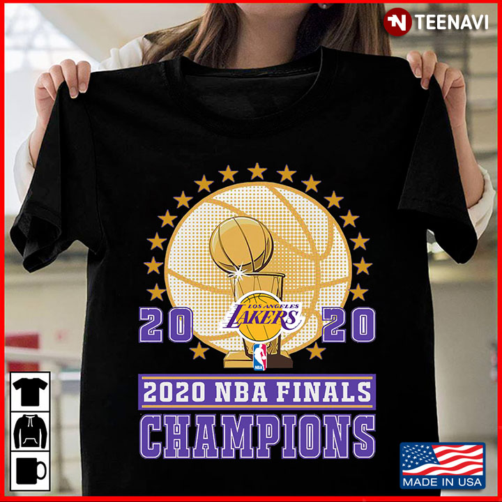 Los Angeles Lakers 2020 NBA Finals Champion Black Version
